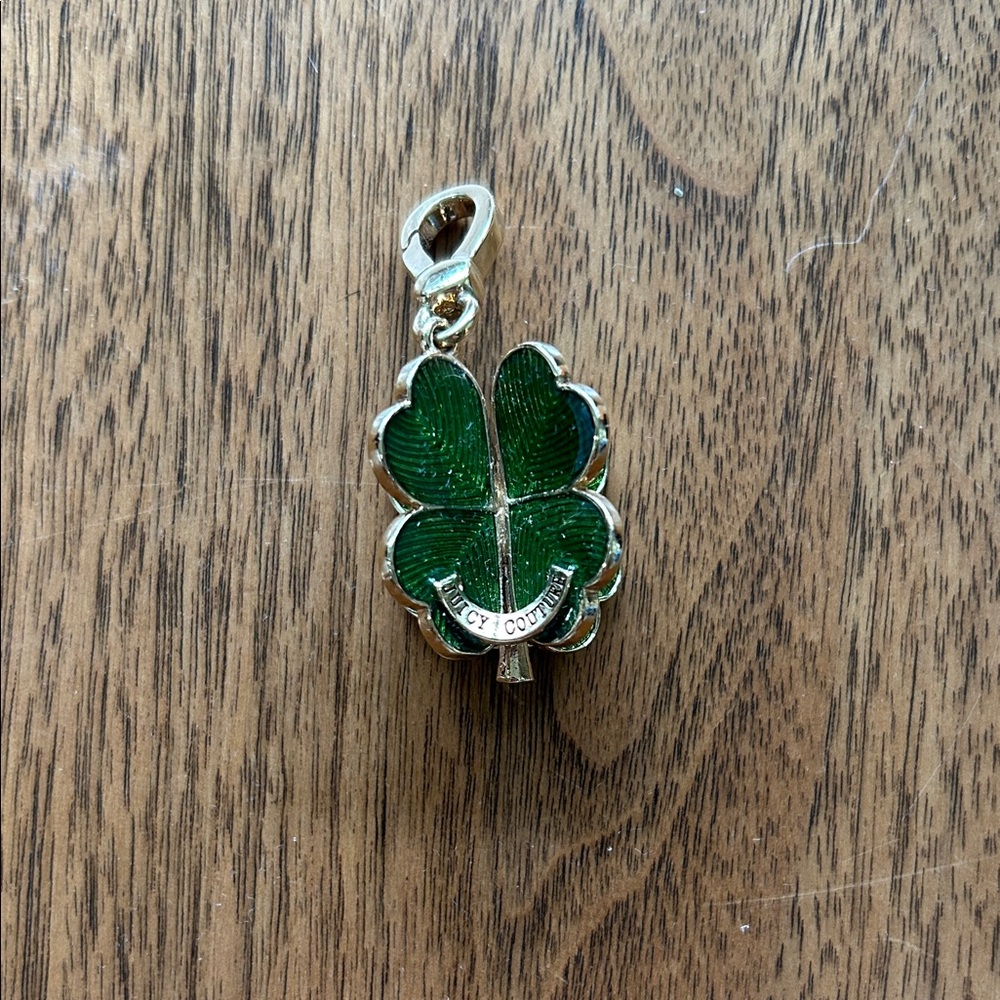 NWOT Rare Juicy Couture Lucky Clover Charm